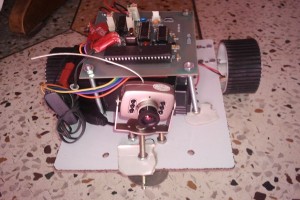 DTMF Based spy robot