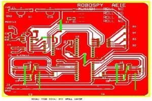 DTMF Based spy robot 10