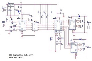 DTMF Based spy robot 3