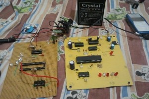 DTMF Based spy robot 7